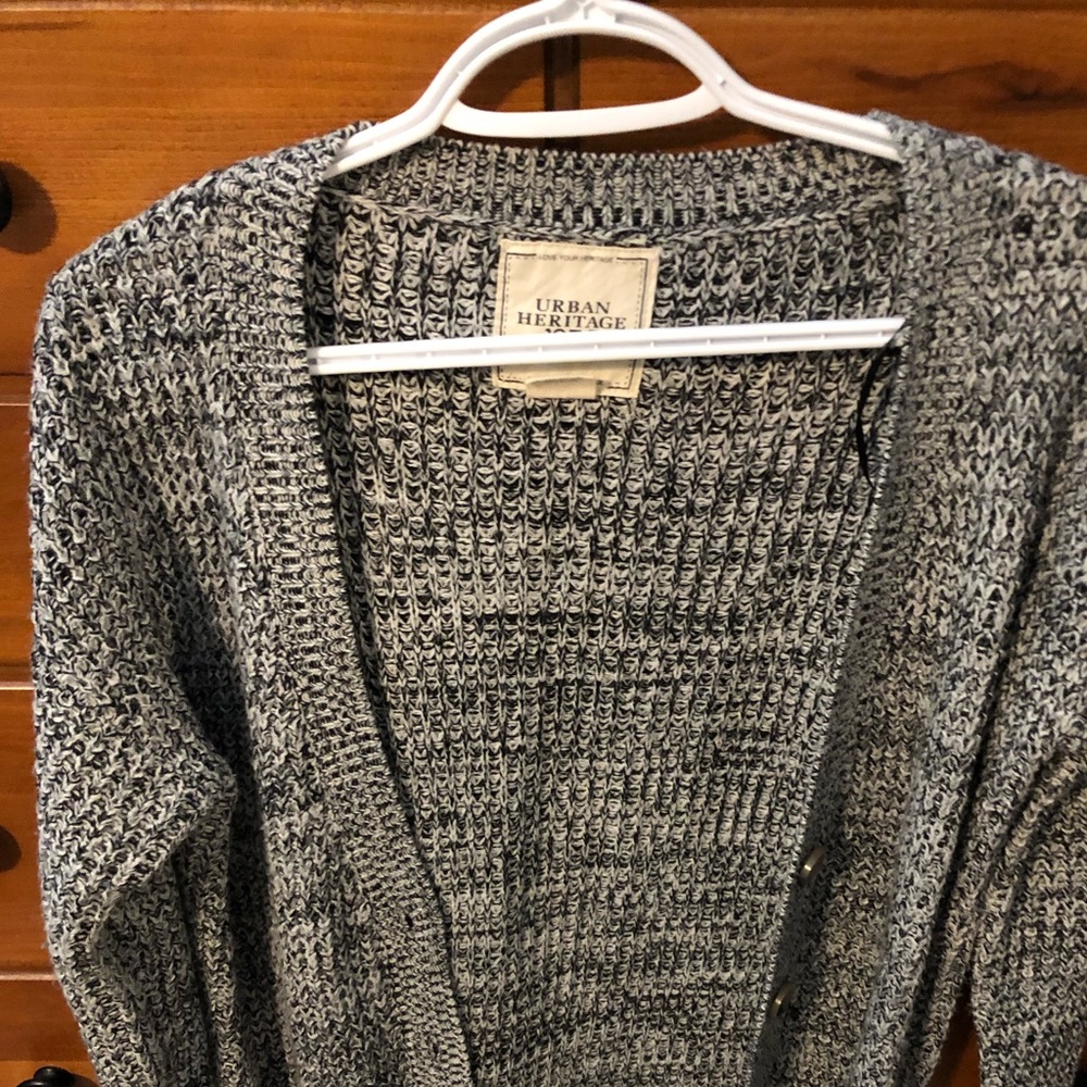 Urban heritage cardigan!